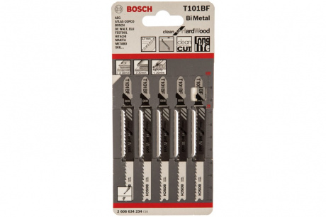 Купить Пилочки BOSCH  T 101  BF     2.608.634.234 фото №2