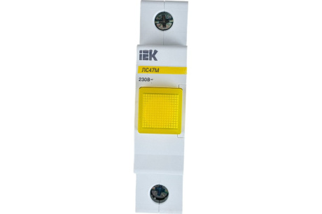 Купить Лампа сигнальная ЛС-47М матрица желтая  IEK MLS20-230-K05 фото №1