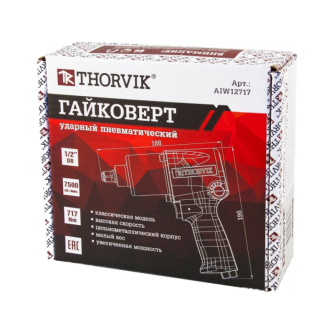 Купить Пневматический ударный гайковерт THORVIK 1/2"DR 7500   AIW12717 фото №3